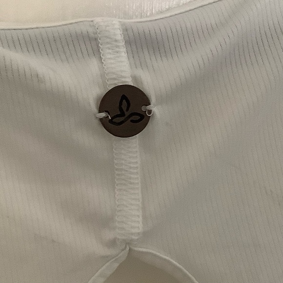 NWOT New Prana  All Tied Up Tank, Color White - Picture 7 of 11